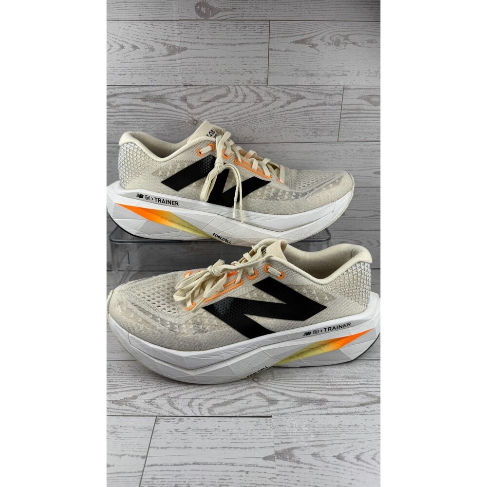 New Balance FuelCell SuperComp Trainer V4 White 11.5D Mens Running Shoes #944